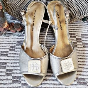 3 for $30| Dana Buchman Open-Toe Wedge Sandals 9.5